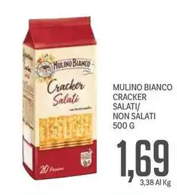 Supermercati Piccolo MULINO BIANCO CRACKER SALATI/ NON SALATI offerta