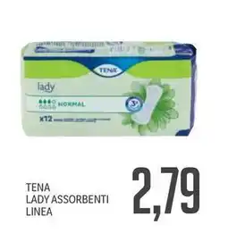 Supermercati Piccolo TENA LADY ASSORBENTI LINEA offerta
