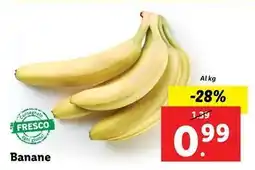 Lidl Banane offerta