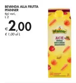 Bennet BEVANDA ALLA FRUTTA PFANNER tipi vari, L2 offerta