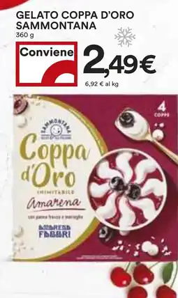 Coop Superstore GELATO COPPA D'ORO SAMMONTANA 360 g offerta