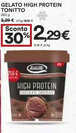 Coop Superstore GELATO HIGH PROTEIN TONITTO 250 g offerta