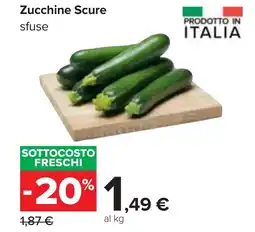 Carrefour Zucchine Scure sfuse offerta