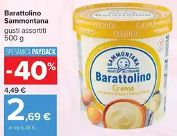 Carrefour Barattolino Sammontana gusti assortiti 500 g offerta