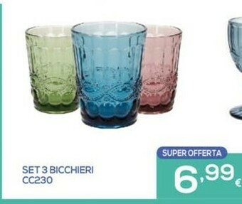 Portobello Bicchieri offerta