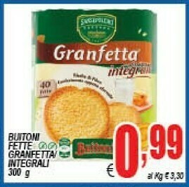 DEM Fette biscottate offerta