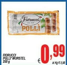 Wurstel di pollo