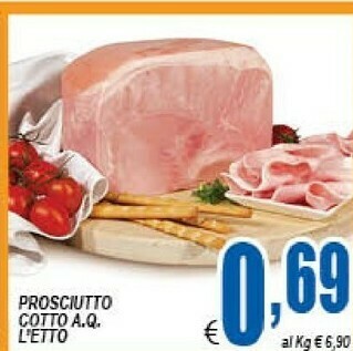 DEM Prosciutto cotto offerta
