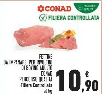 Conad City Conad fettine da impanare offerta