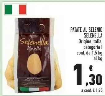 Conad City Patate al selenio offerta