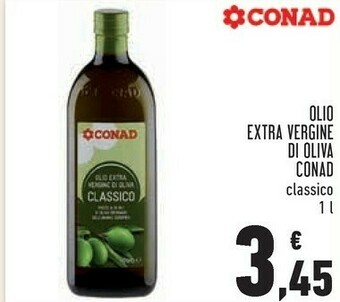 Conad olio extravergine di oliva classico
