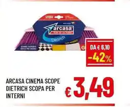 A&O ARCASA CINEMA SCOPE DIETRICH SCOPA PER INTERNI offerta