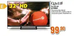 Expert Q.Bell TV LED 32" QT32B8A offerta