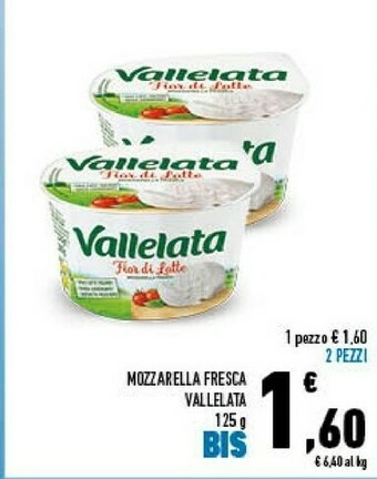 Conad City Mozzarella fresca offerta