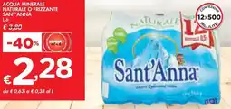 Bennet ACQUA MINERALE NATURALE O FRIZZANTE SANT'ANNA L6 offerta