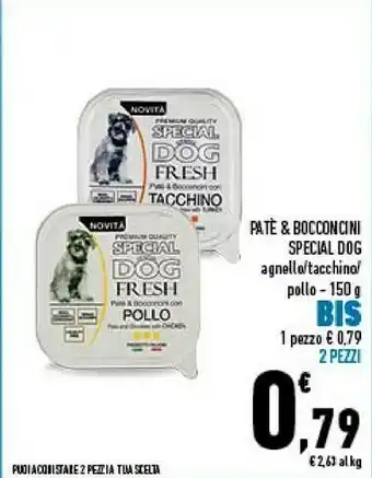 Conad City Special dog patè & bocconcini offerta