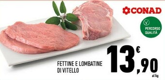 Fettine e lombatine di vitello