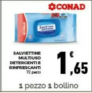 Salviettine multiuso detergenti