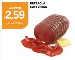 Ekom BRESAOLA SOTTOFESA offerta