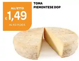 Ekom TOMA PIEMONTESE DOP offerta