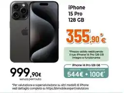 Expert iPhone 15 Pro 128 GB offerta