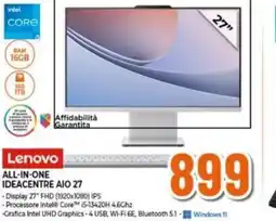 Expert Lenovo ALL-IN-ONE IDEACENTRE AIO 27 offerta