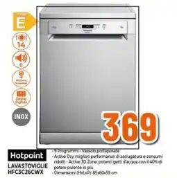 Expert Hotpoint LAVASTOVIGLIE HFC3C26CWX offerta