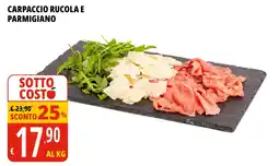 Tigros CARPACCIO RUCOLA E PARMIGIANO offerta