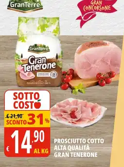 Tigros PROSCIUTTO COTTO ALTA QUALITÀ GRAN TENERONE offerta