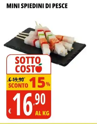 Tigros MINI SPIEDINI DI PESCE offerta