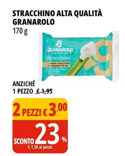 Tigros STRACCHINO ALTA QUALITÀ GRANAROLO 170 g offerta