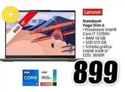 MediaWorld Lenovo Notebook Yoga Slim 6 offerta
