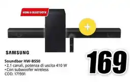 MediaWorld SAMSUNG Soundbar HW-B550 offerta