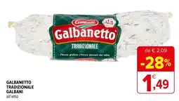Iperal GALBANETTO TRADIZIONALE GALBANI offerta