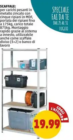 PENNY SCAFFALE offerta