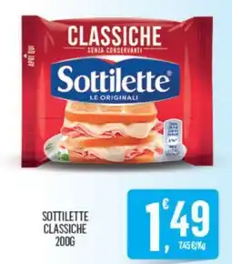 Despar SOTTILETTE CLASSICHE 200G offerta