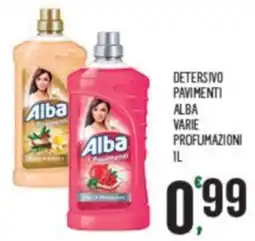Despar DETERSIVO PAVIMENTI ALBA VARIE PROFUMAZIONI 1L offerta