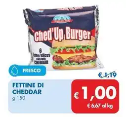 MD Discount FETTINE DI CHEDDAR g 150 offerta