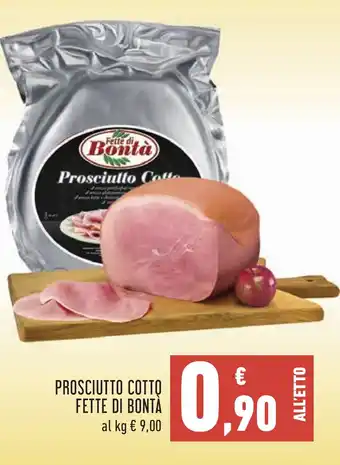 Conad PROSCIUTTO COTTO FETTE DI BONTÀ offerta