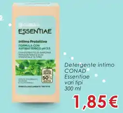 Conad Detergente intimo CONAD Essentiae vari tipi 300 ml offerta