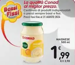Spazio Conad MAIONESE 500 ml offerta
