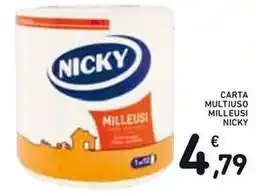 Spazio Conad CARTA MULTIUSO MILLEUSI NICKY offerta