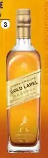 Metro SCOTCH WHISKY 40° GOLD LABEL RESERVE JOHNNIE WALKER bott. 70 cl offerta