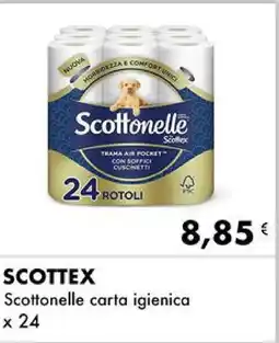 Iper Tosano SCOTTEX Scottonelle carta igienica x 24 offerta