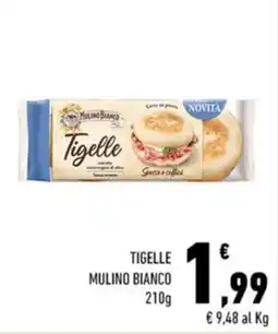 Conad TIGELLE MULINO BIANCO 210g offerta