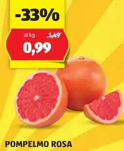 ALDI POMPELMO ROSA offerta