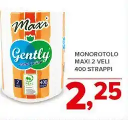 Todis MONOROTOLO MAXI 2 VELI 400 STRAPPI offerta