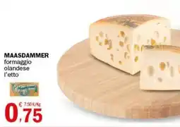 Crai MAASDAMMER formaggio olandese offerta