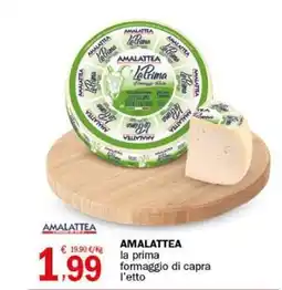 AMALATTEA la prima formaggio di capra