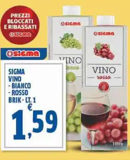 Sigma SIGMA VINO - ROSSO BRIK-LT.1 offerta